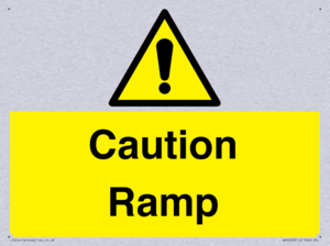 Caution Ramp